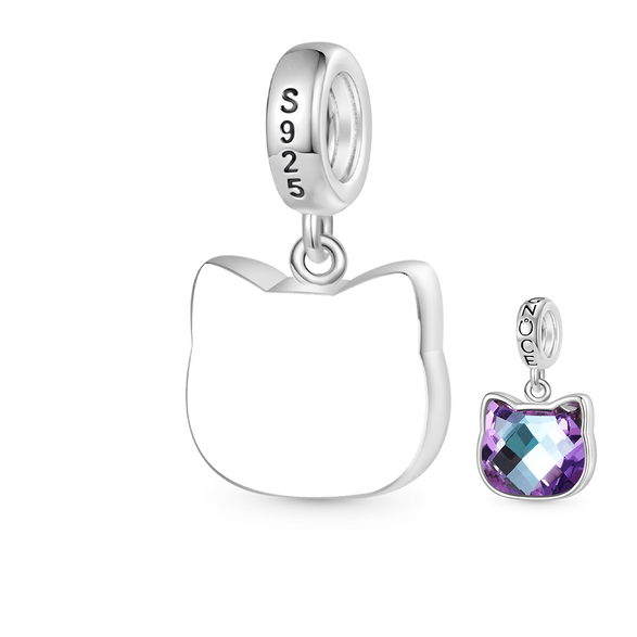 Gnoce Charm Gravable Tête de Chat