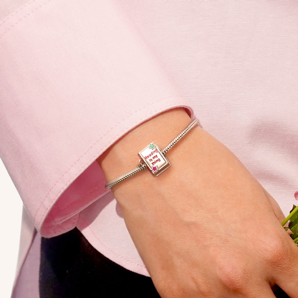 Gnoce 'Reading is my thing' Book Charm_5