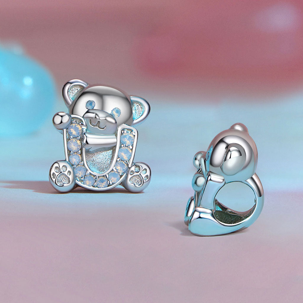 Gnoce "I Love U" Little Bear Charm_2