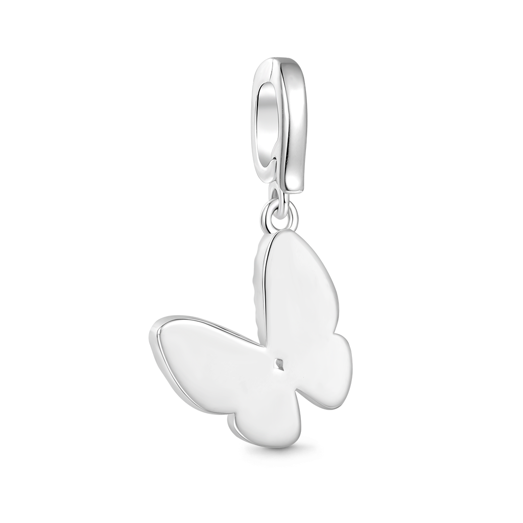 Gnoce Shiny Blue Butterfly Clasp Clusters Charm_2