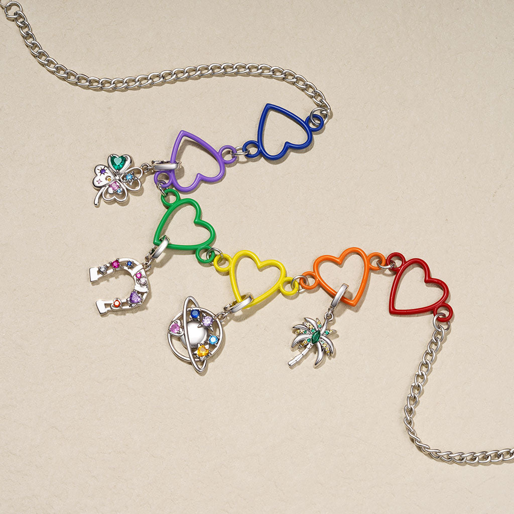 Gnoce Four Leaf Clover Clasp Clusters Charm_3