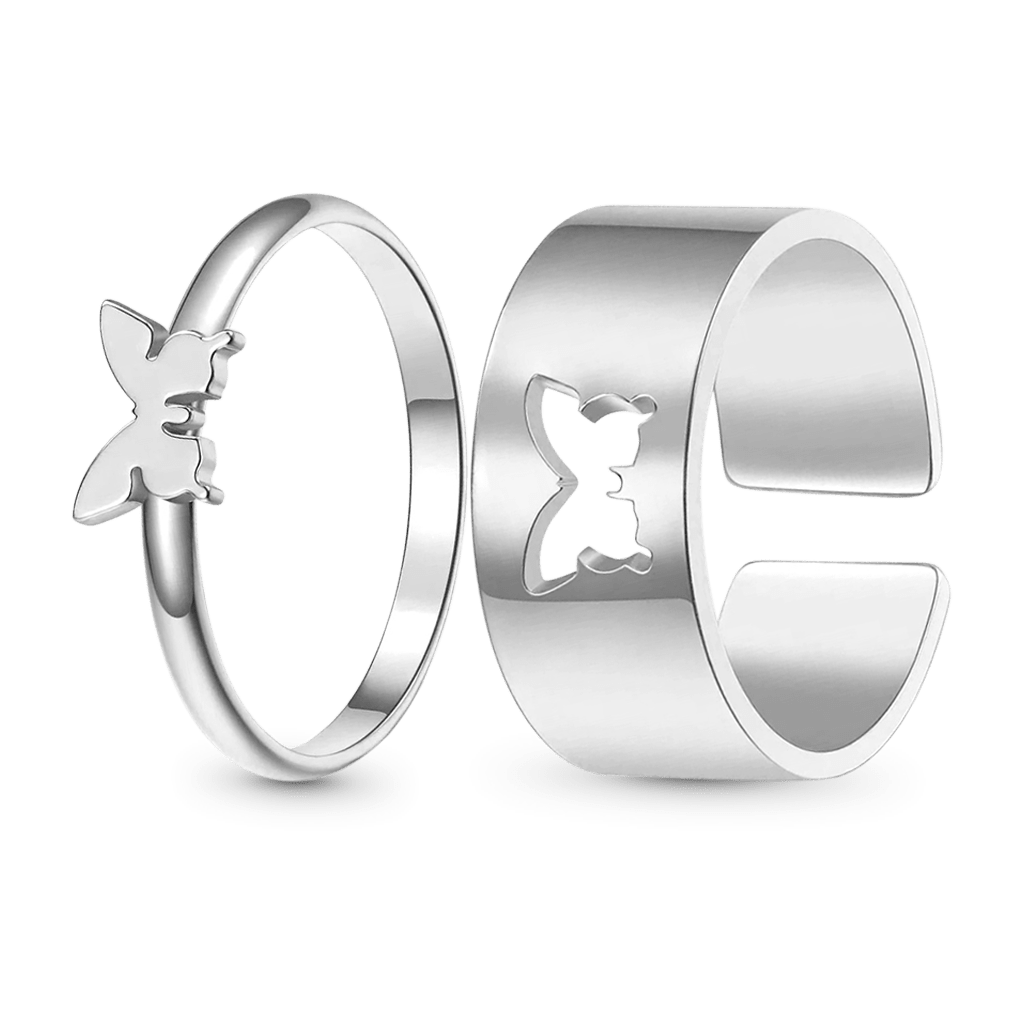 Gnoce Valentine's Day Butterfly Adjustable Women's Band_2