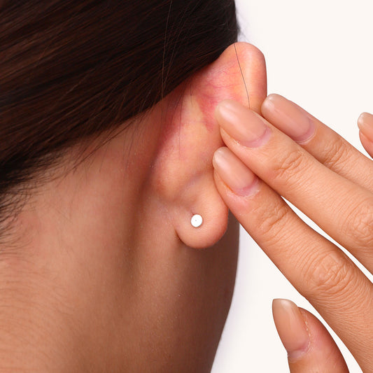 Gnoce Dachshund Dog Flat Back Nap Earrings_6