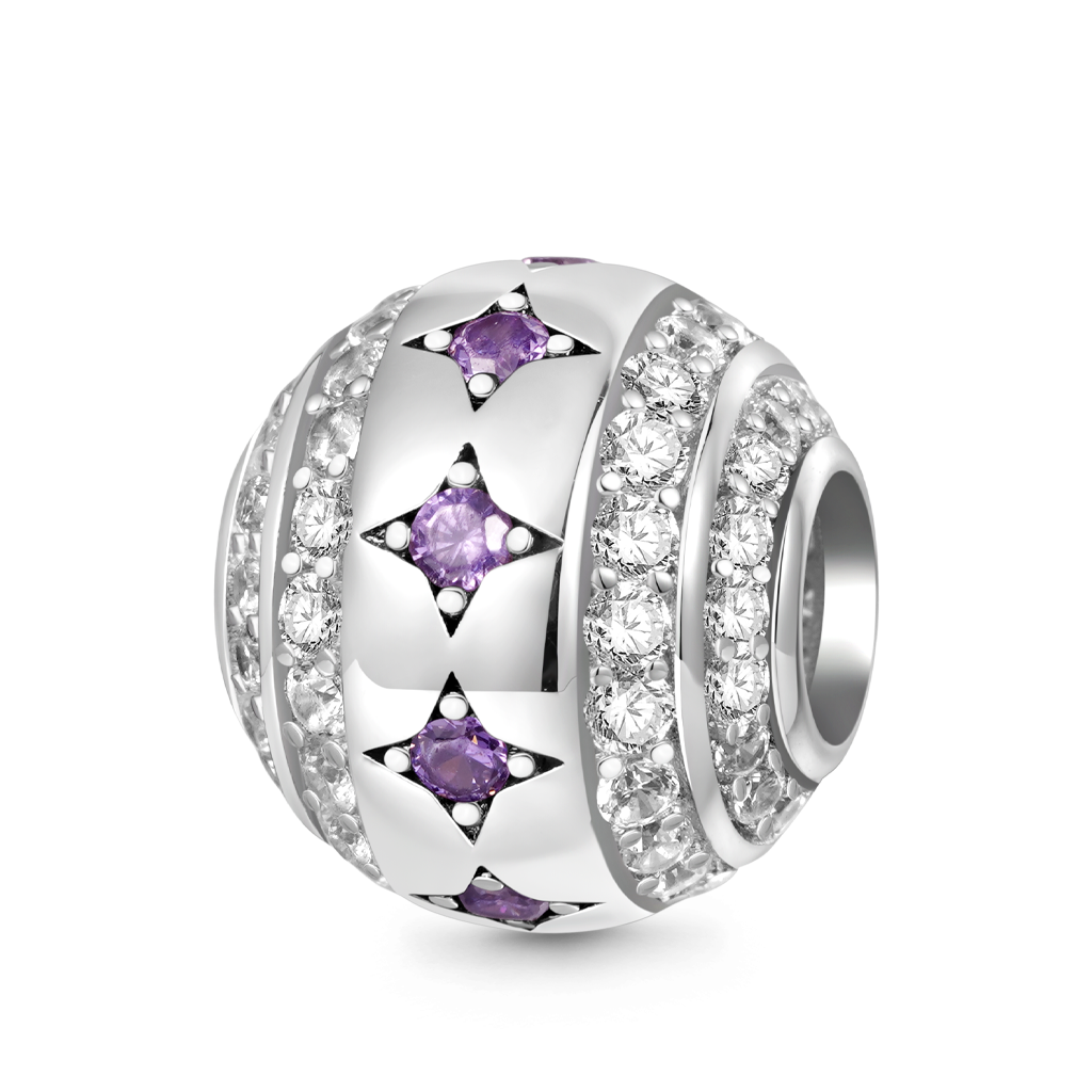 Gnoce Stars Shine Bright Birthstone Charm_1