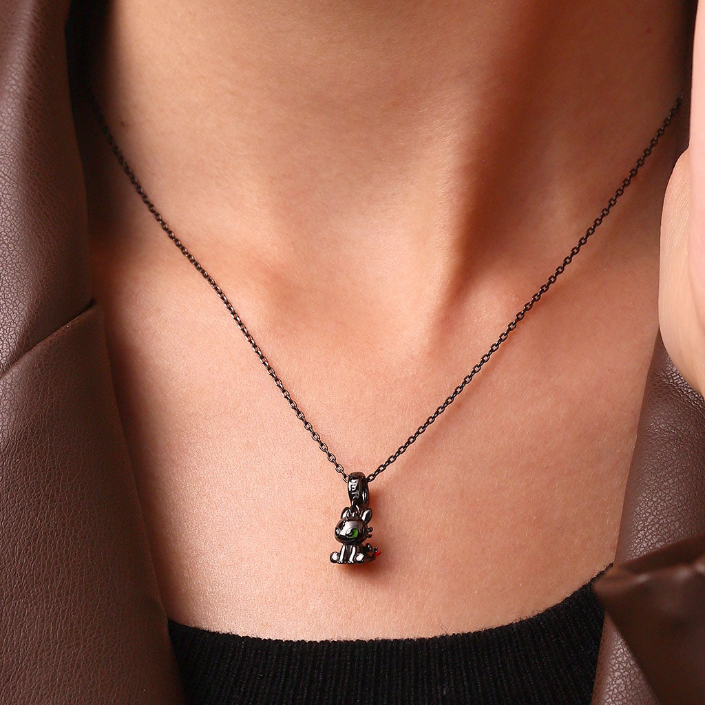 Gnoce How to Train Your Dragon Toothless Pendant Dangle Charm_5