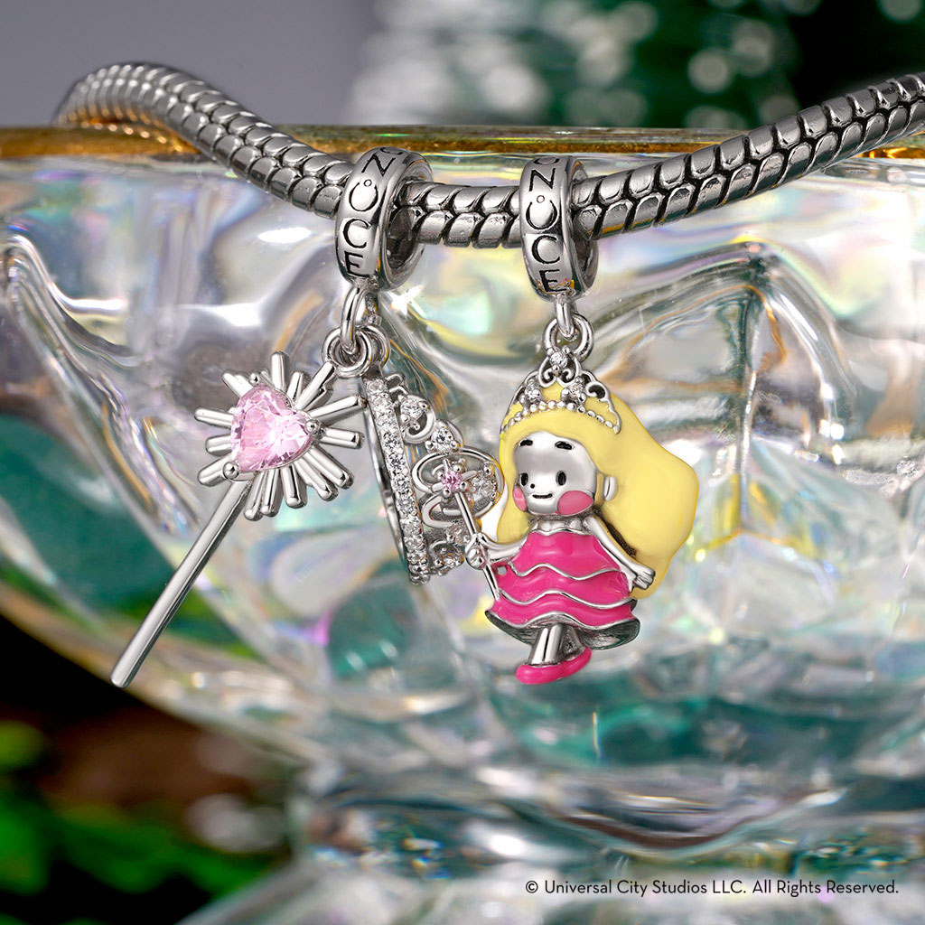 Gnoce Wicked Glinda the Good Witch Pendant Dangle Charm_3