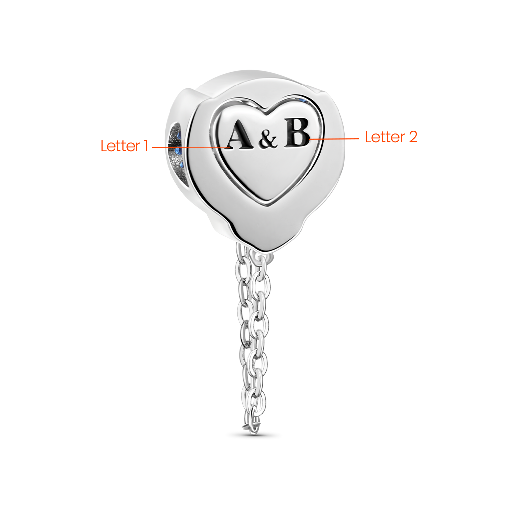 Gnoce Personalized Double-layer Love Handcuffs Charm_2