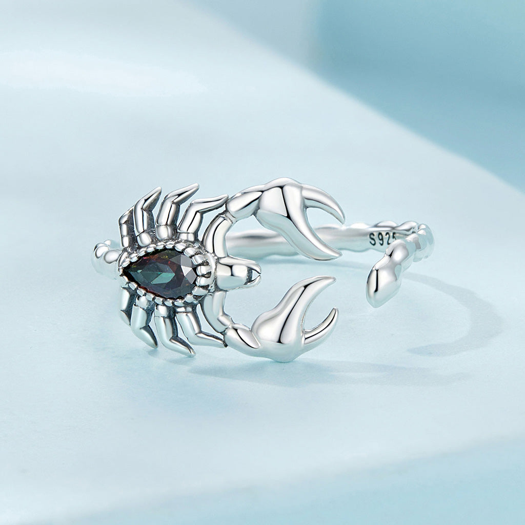 Gnoce Vintage Scorpion Open Ring_3