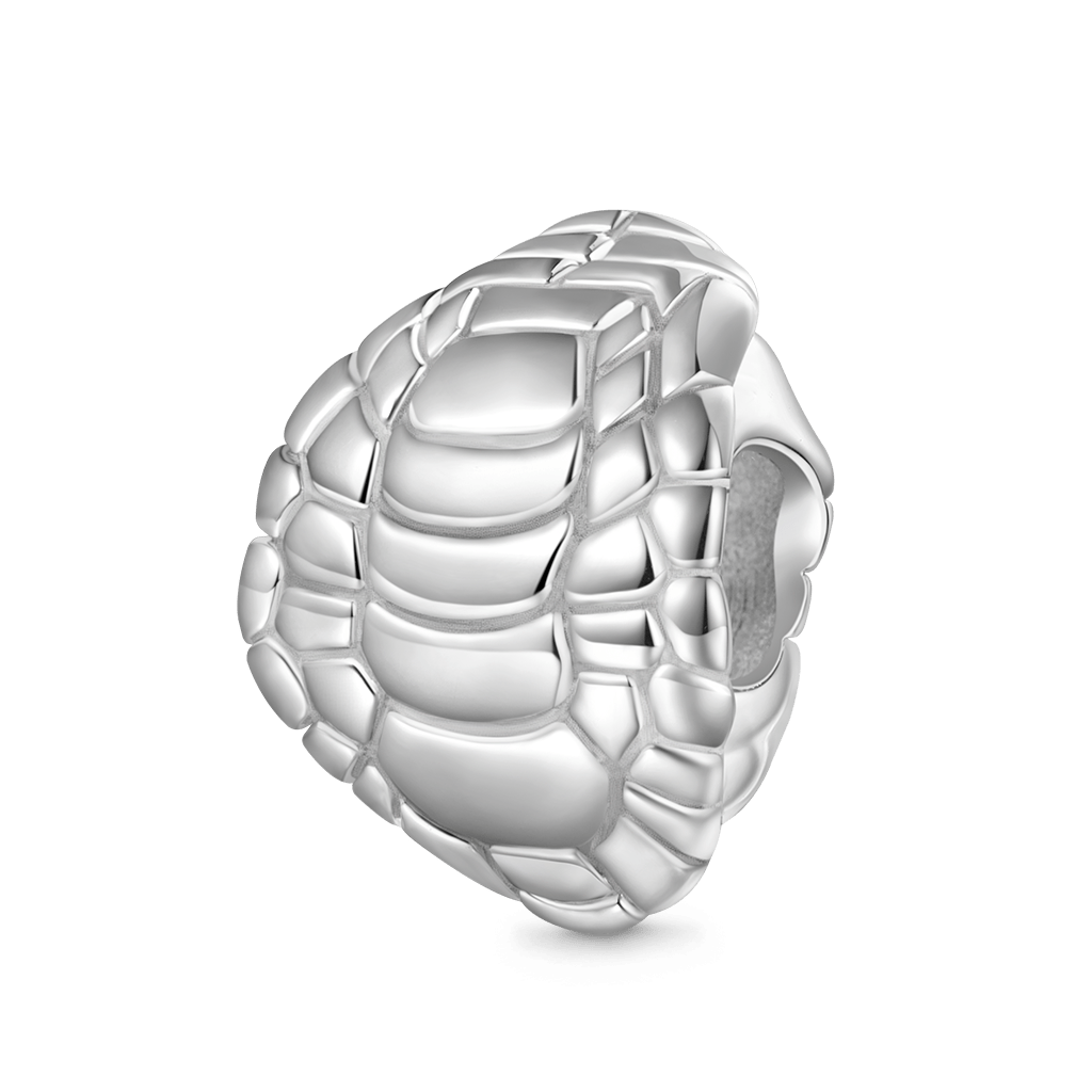 Gnoce Longevity Turtle Shell Engravable Letter Charm_1