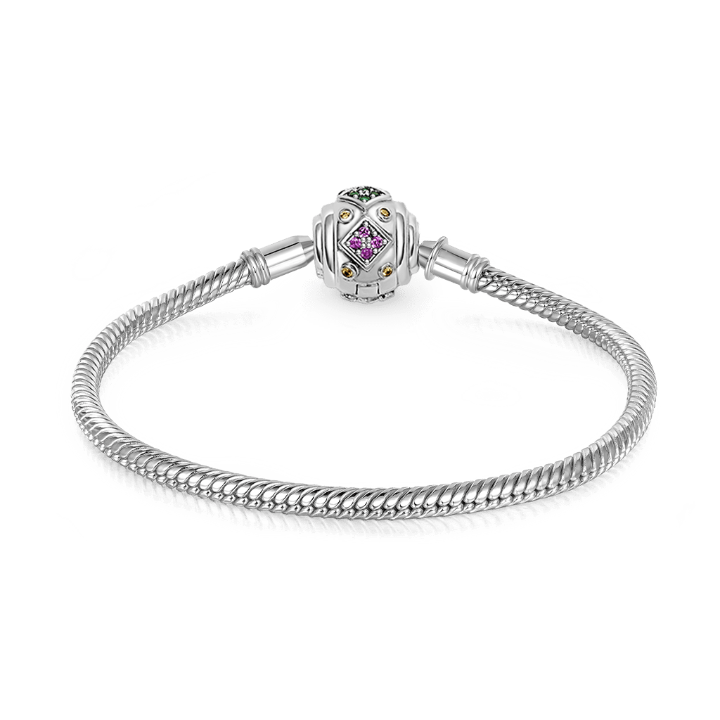 Gnoce "Memorable Moment"  Bracelet Sterling Silver With Cz for Birthday Gift_2