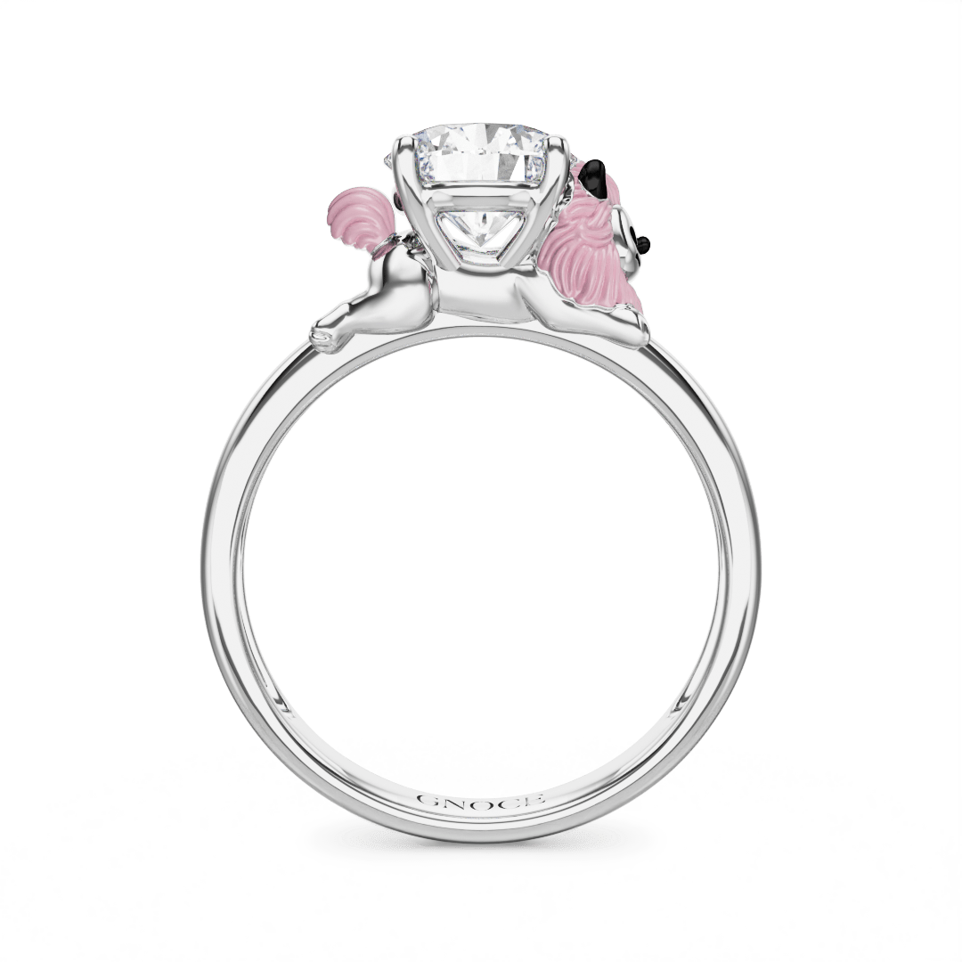 Gnoce Jinx Monster Embraces Moissanite Round Cut Ring_4