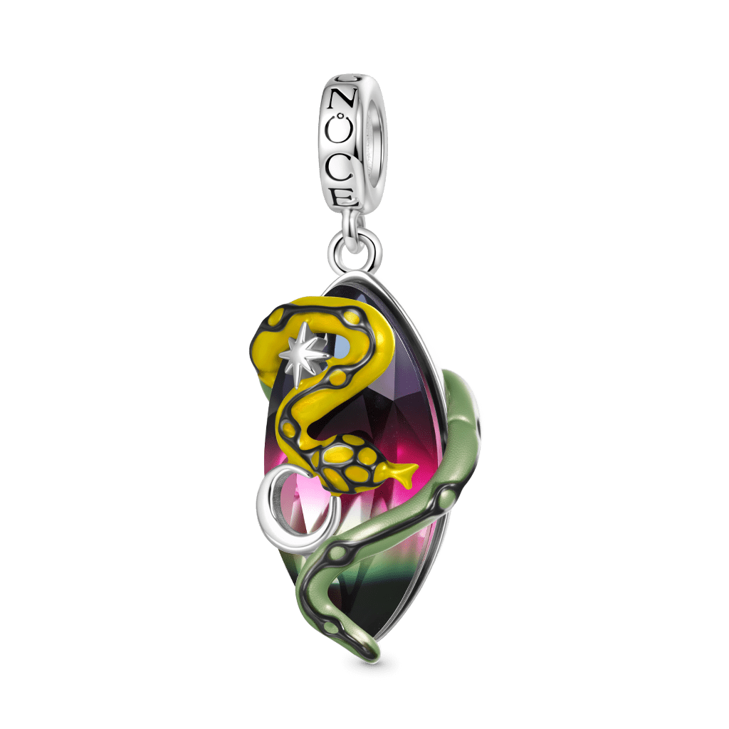 Gnoce Glow-in-the-Dark Snake Pendant Dangle Charm_2