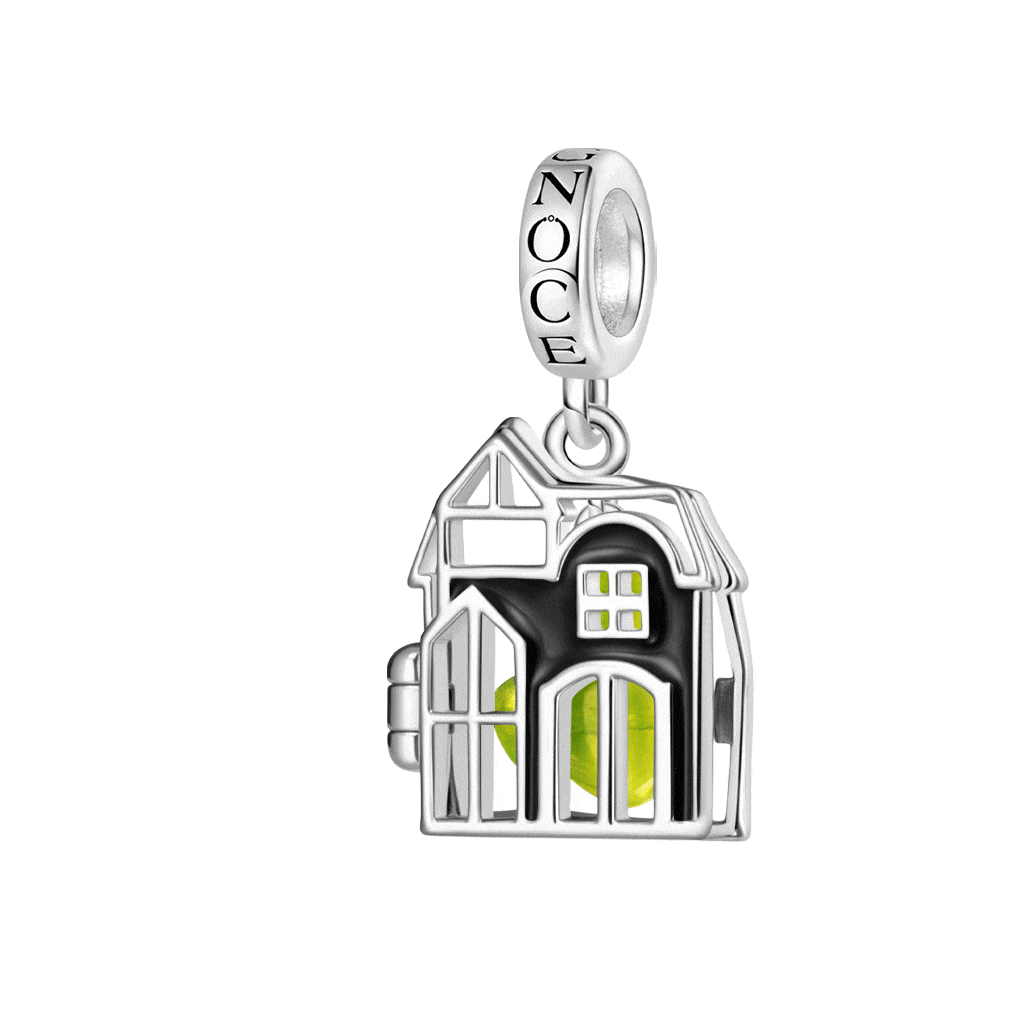 Gnoce Ghost Home Glow-in-the-Dark Pendant Dangle Charm_1