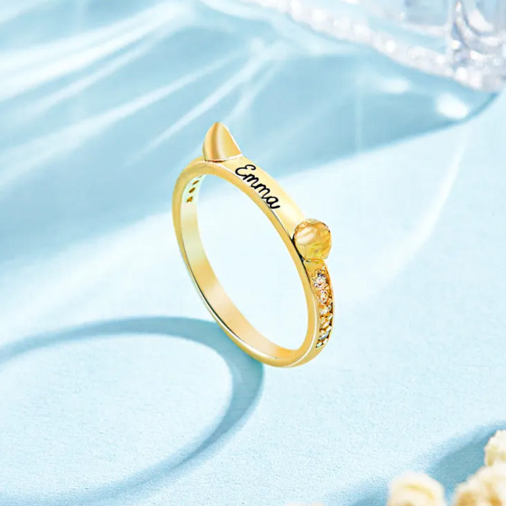 Gnoce Personalized Cute Pet Ring_4