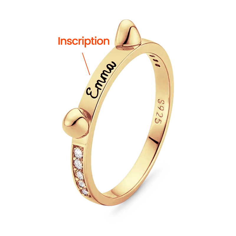 Gnoce Personalized Cute Pet Ring_2