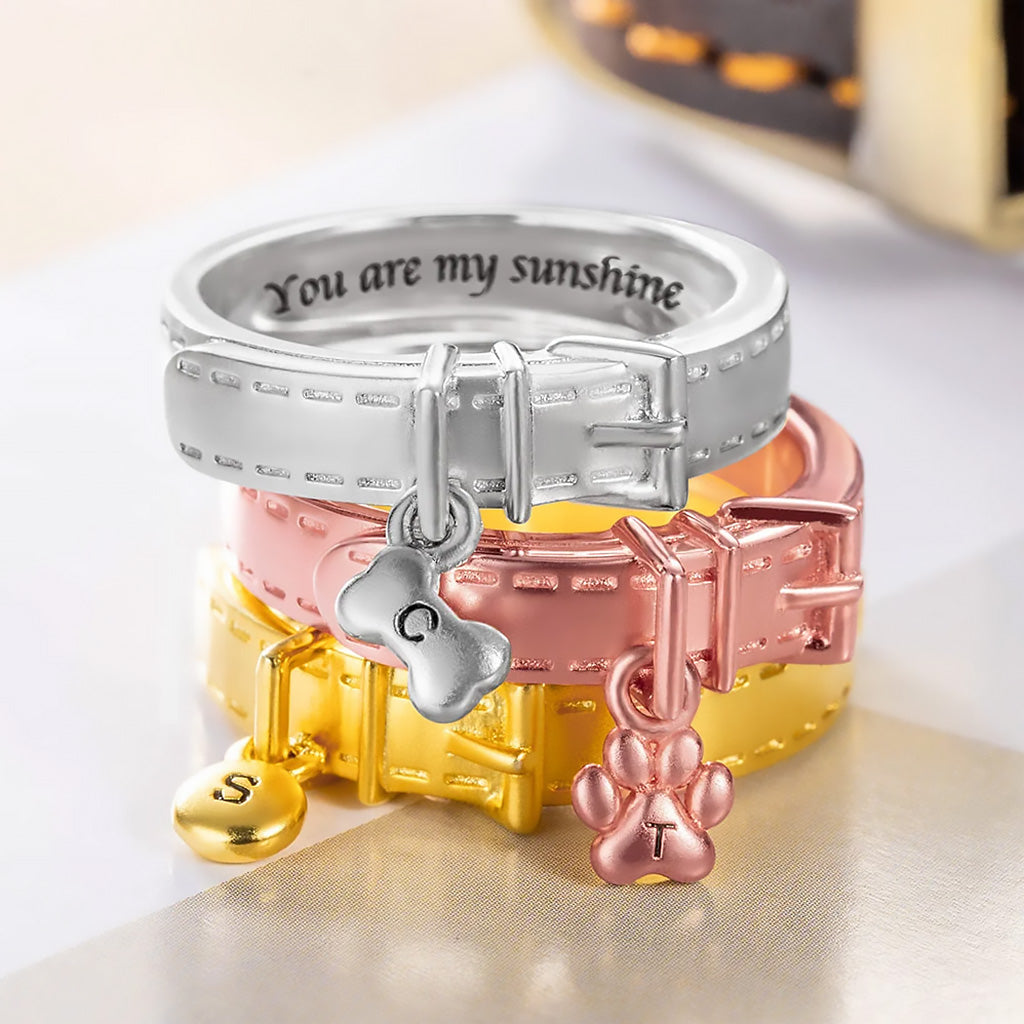 Gnoce Personalized Pet Collar Ring_4