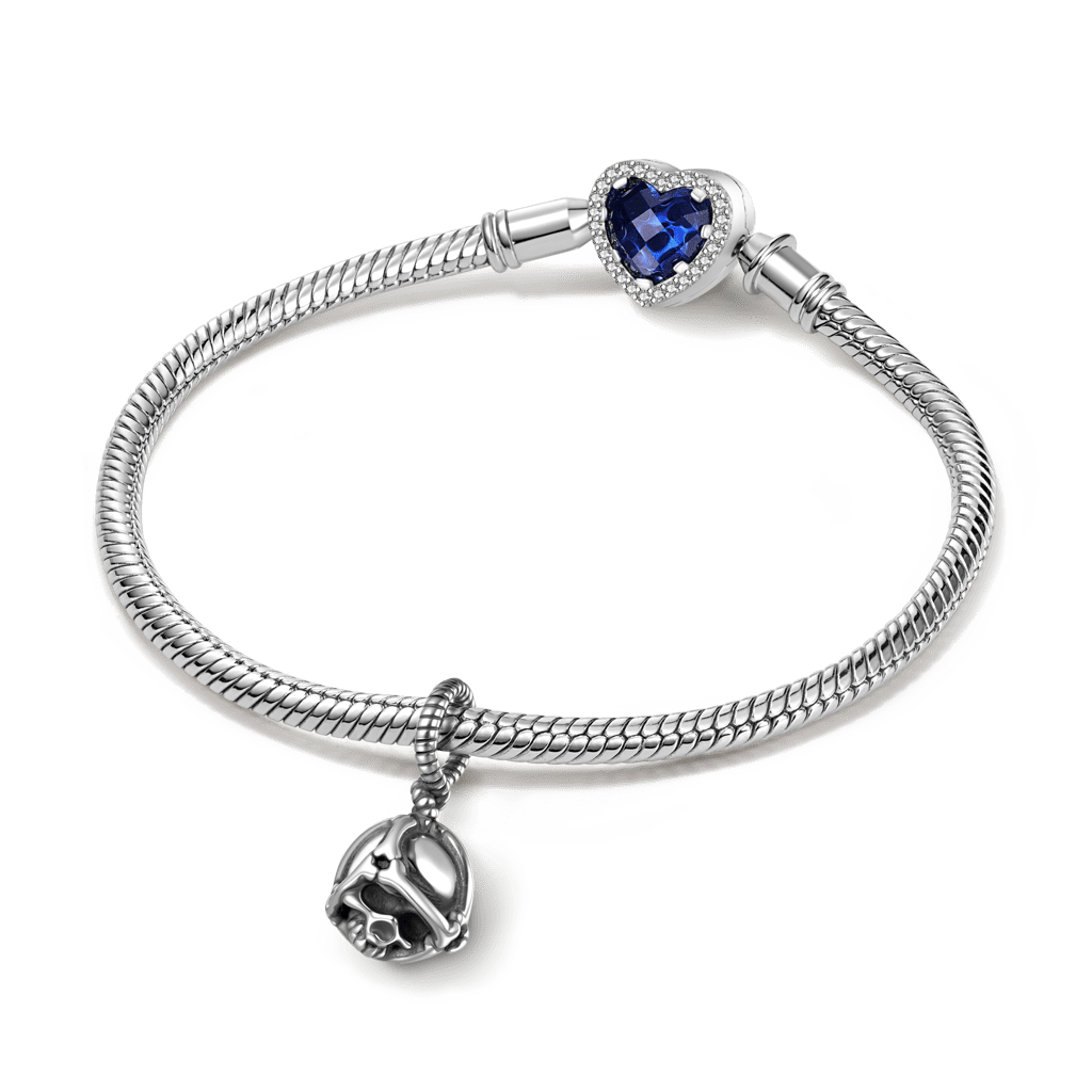 Gnoce Vintage Skull Pendant Dangle Charm_3