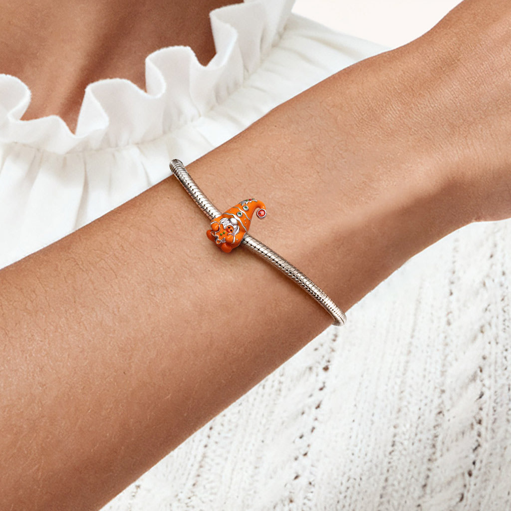 Gnoce Christmas Gingerbread Gnome Charm_2