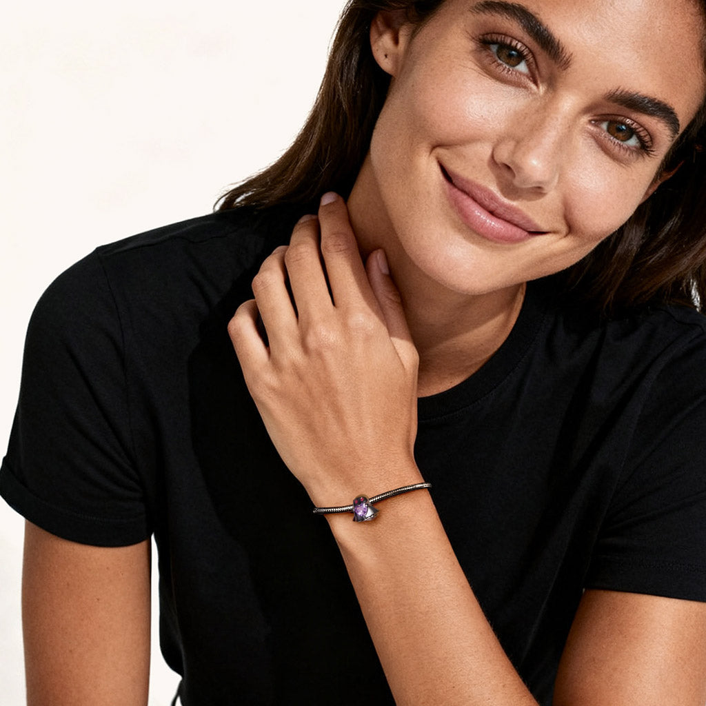 Gnoce Halloween Ghost Embrace Love Heart Charm_4