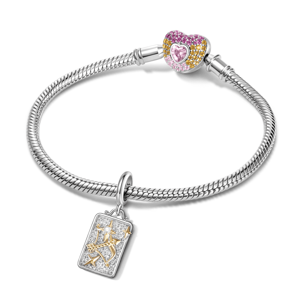 Gnoce Constellation Sagittarius Pendant Dangle Charm_3