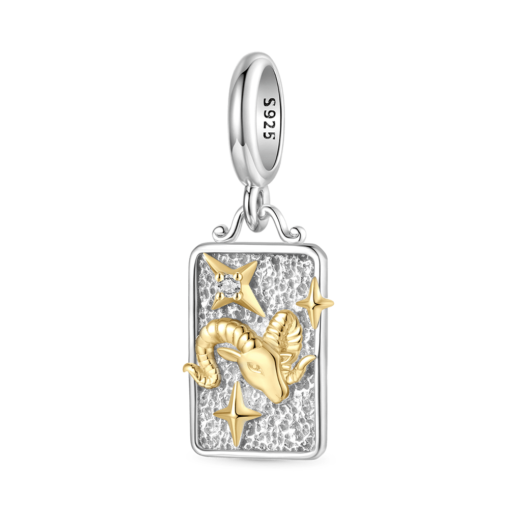 Gnoce Constellation Aries Pendant Dangle Charm_1
