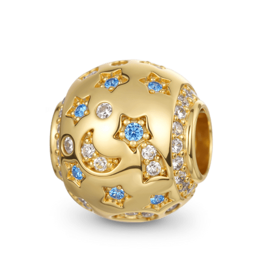 Gnoce Starry Night Stars & Moon Charm_1