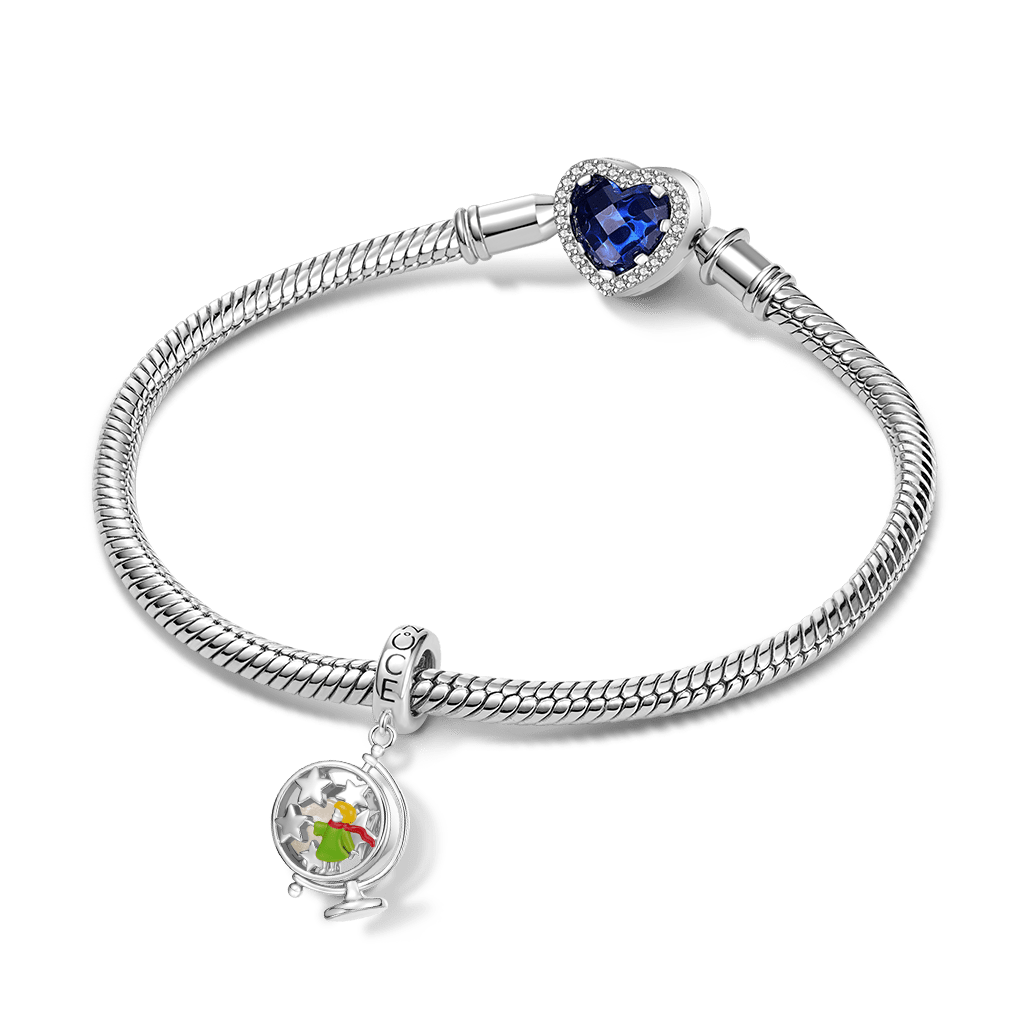 Gnoce Little Boy Globe Glow-in-the-Dark Pendant Dangle Charm_3