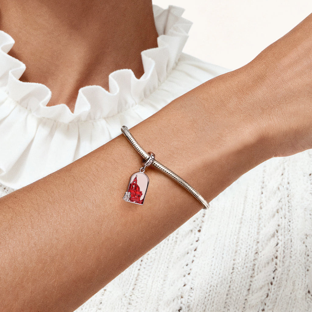 Gnoce Malaysia Melaka Stadthuys Pendant Dangle Charm_2