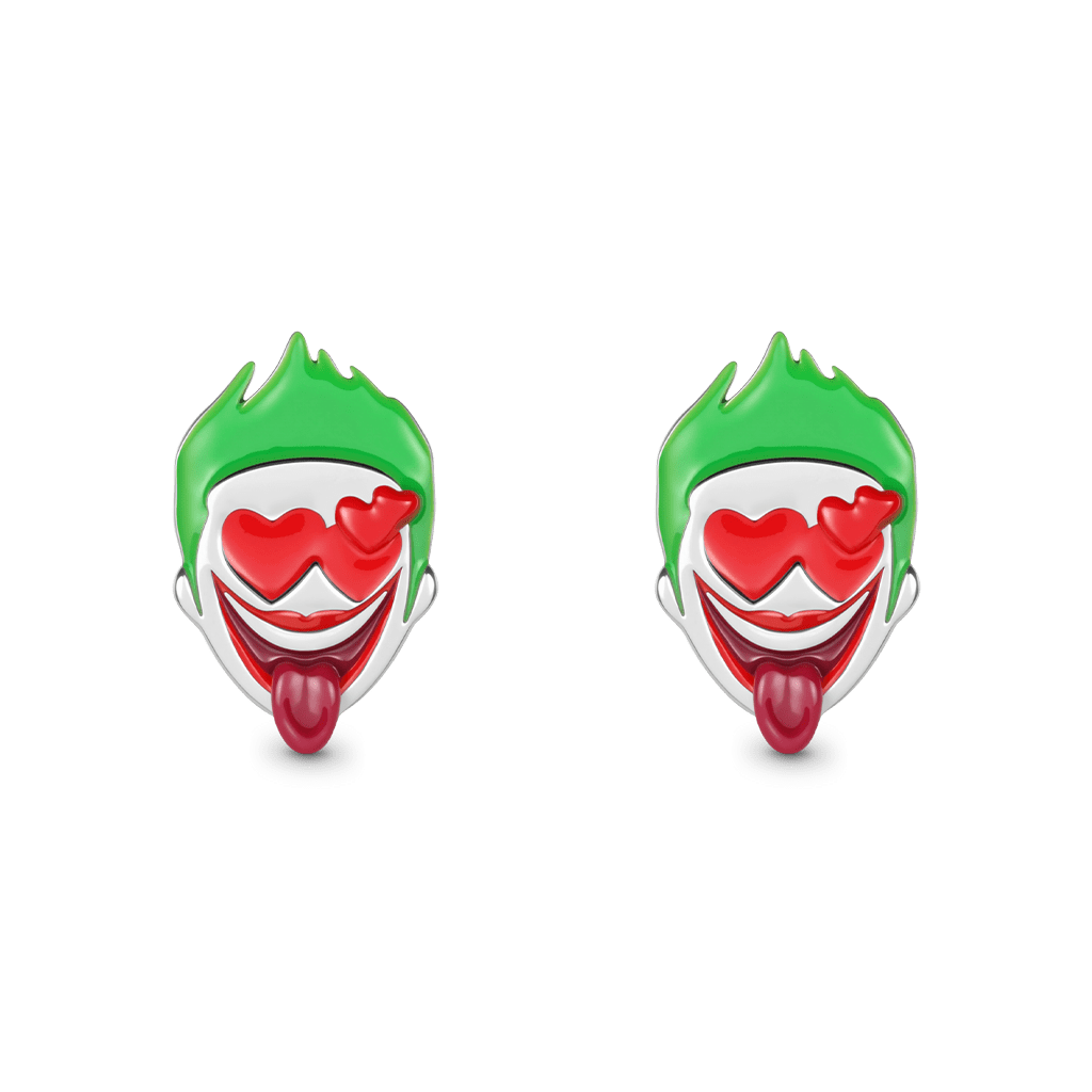 The Suicide Squad x Gnoce The Joker Stud Earrings_2