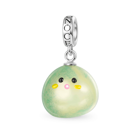 Gnoce Pastel Green Pet Stone Pendant Dangle Charm_1