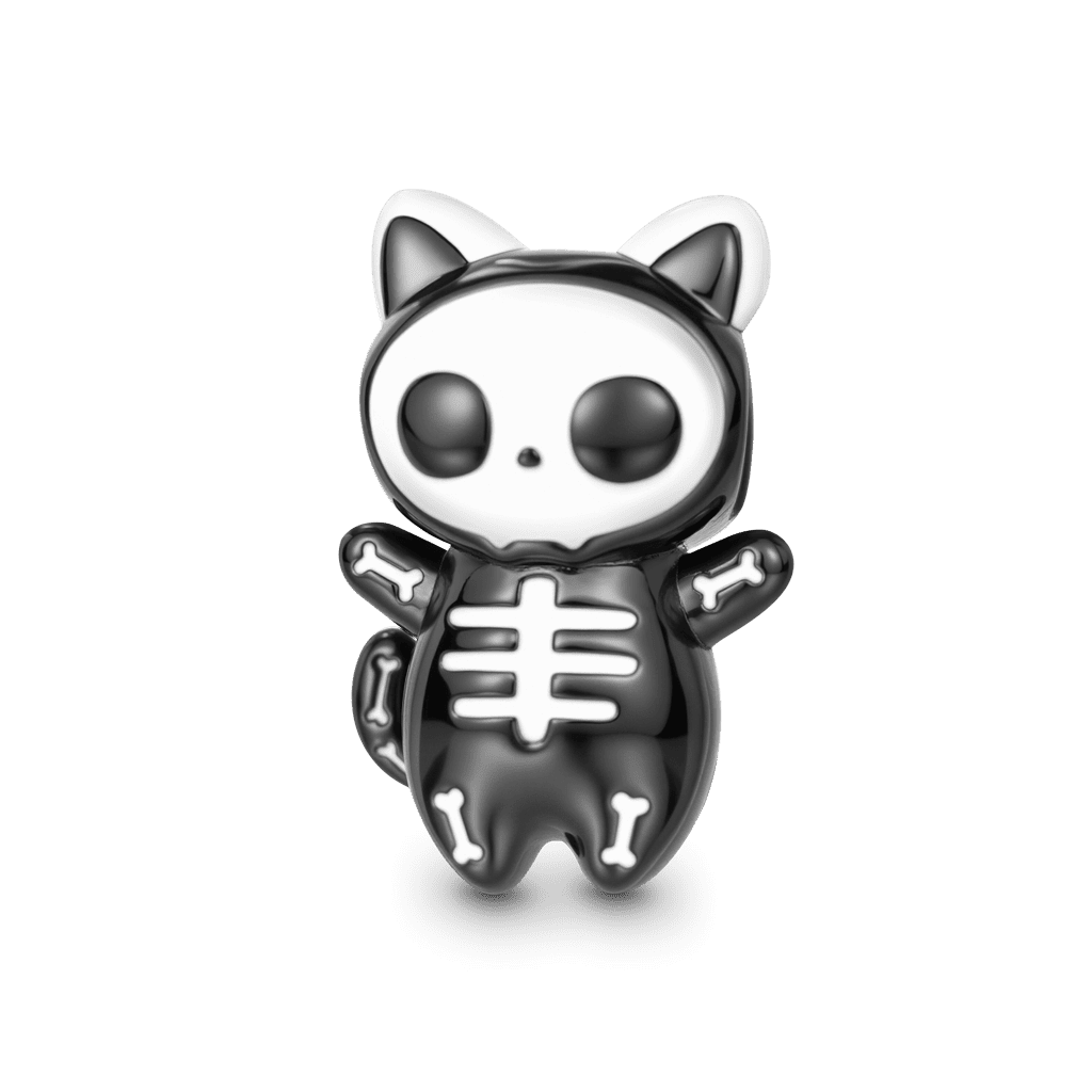 Gnoce Engravable Skull Cat Charm_1
