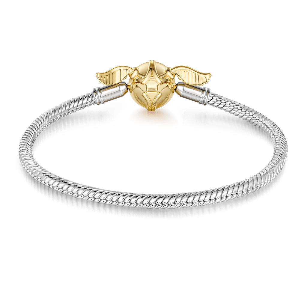 Gnoce Harry Potter Golden Snitch  Basic Snake Chain Bracelet_1