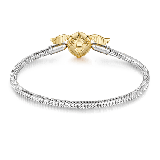 Gnoce Harry Potter Golden Snitch  Basic Snake Chain Bracelet_1