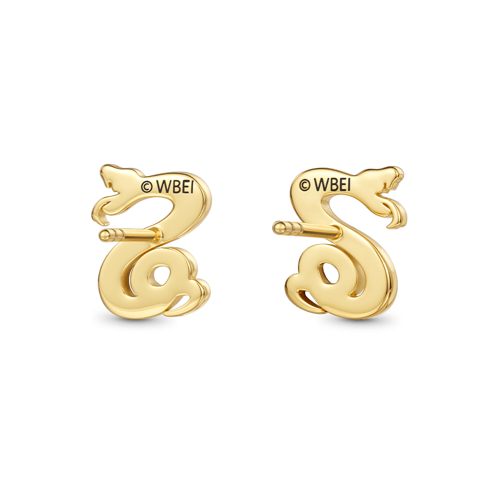 Gnoce Harry Potter Slytherin Snake Stud Earrings_4