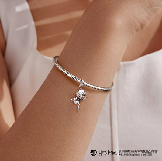 Gnoce Harry Potter Riding A Broom Pendant Dangle Charm_2