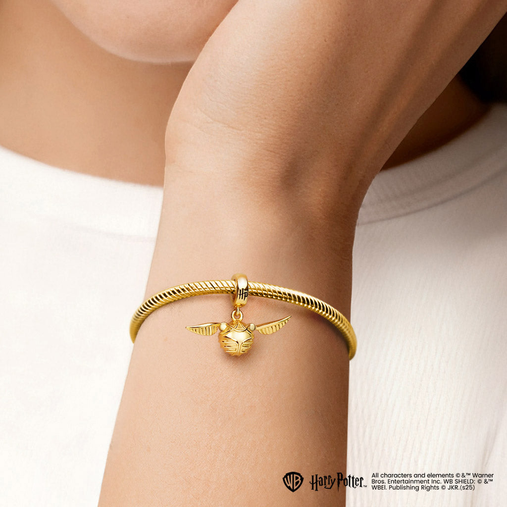 Gnoce Harry Potter Golden Snitch Pendant Dangle Charm_2