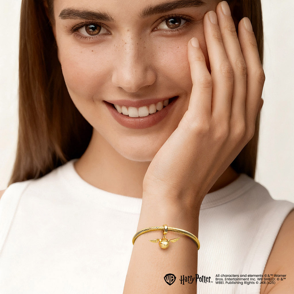 Gnoce Harry Potter Golden Snitch Pendant Dangle Charm_4