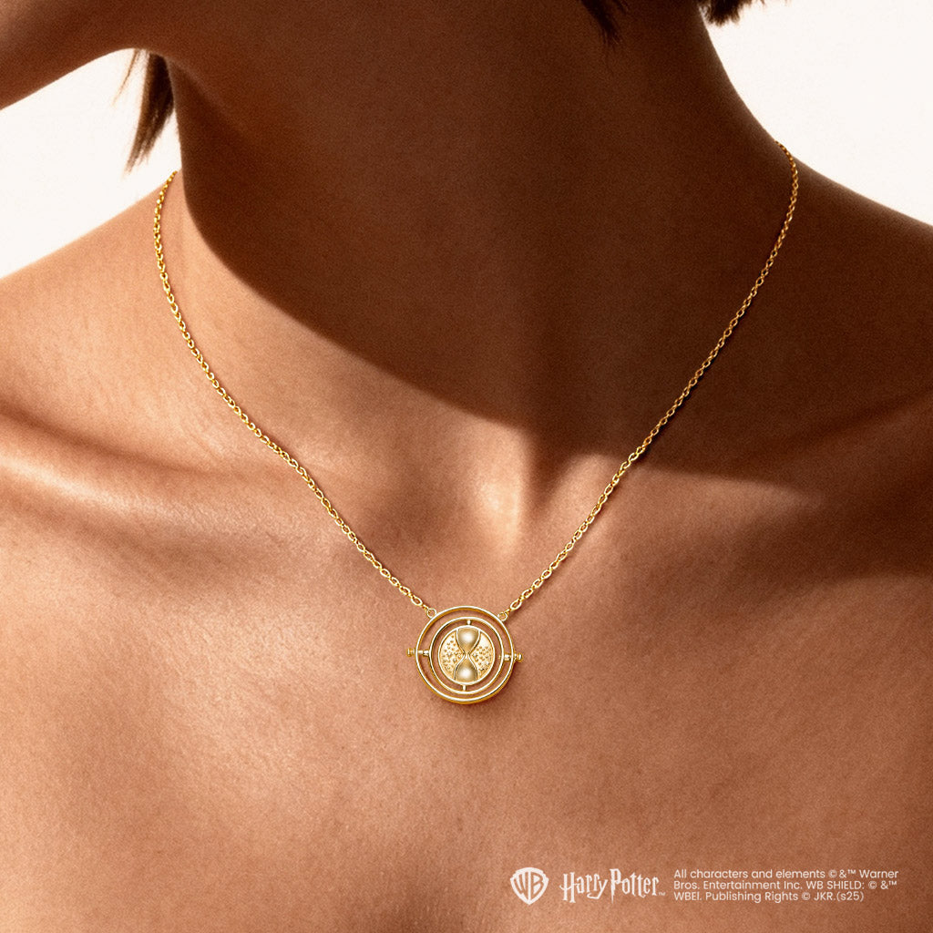 Gnoce Harry Potter Rotatable Time Turner Necklace_3