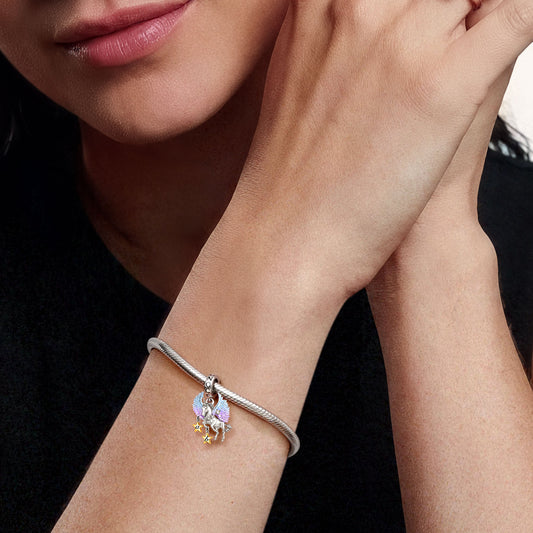 Gnoce Unicorn Customized Pendant Dangle Charm_2