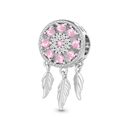 Gnoce Dreamcatcher Charm Platinum-plated Silver Blend_1