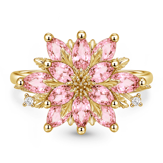Gnoce Pink Lotus Pear-Cut Ring_1