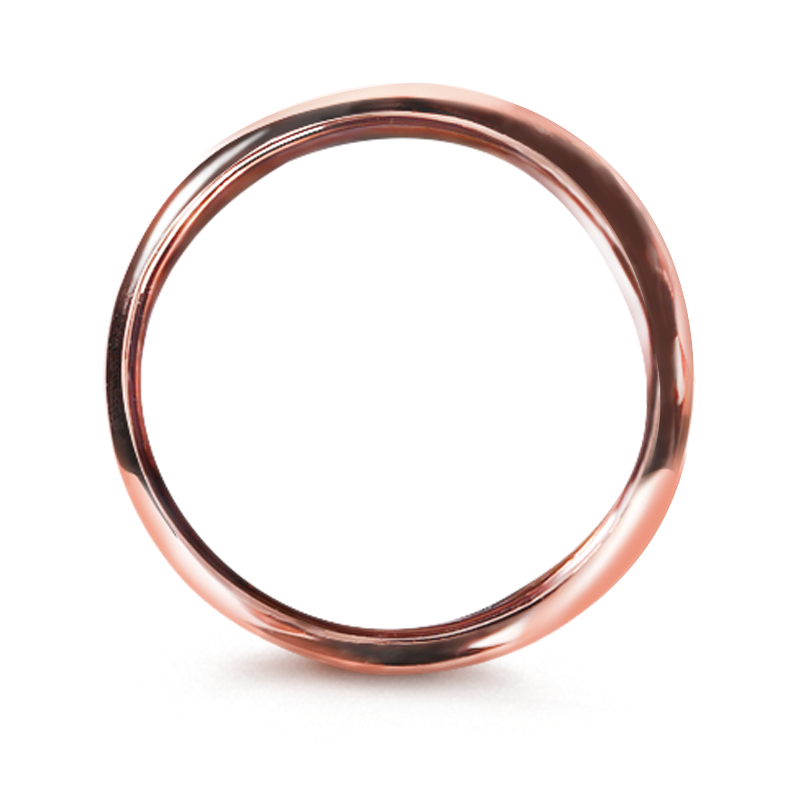 Gnoce "Moon And Star" Personalized Pendant Engravable Photo Charm 18k Rose Gold Plated_3