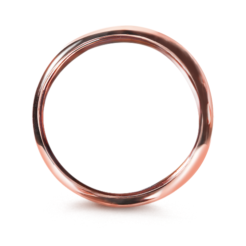 Gnoce "Moon And Star" Personalized Pendant Engravable Photo Charm 18k Rose Gold Plated_3