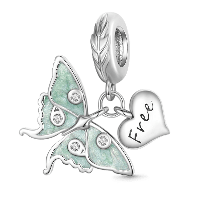 Pendentif Cœur de Papillon